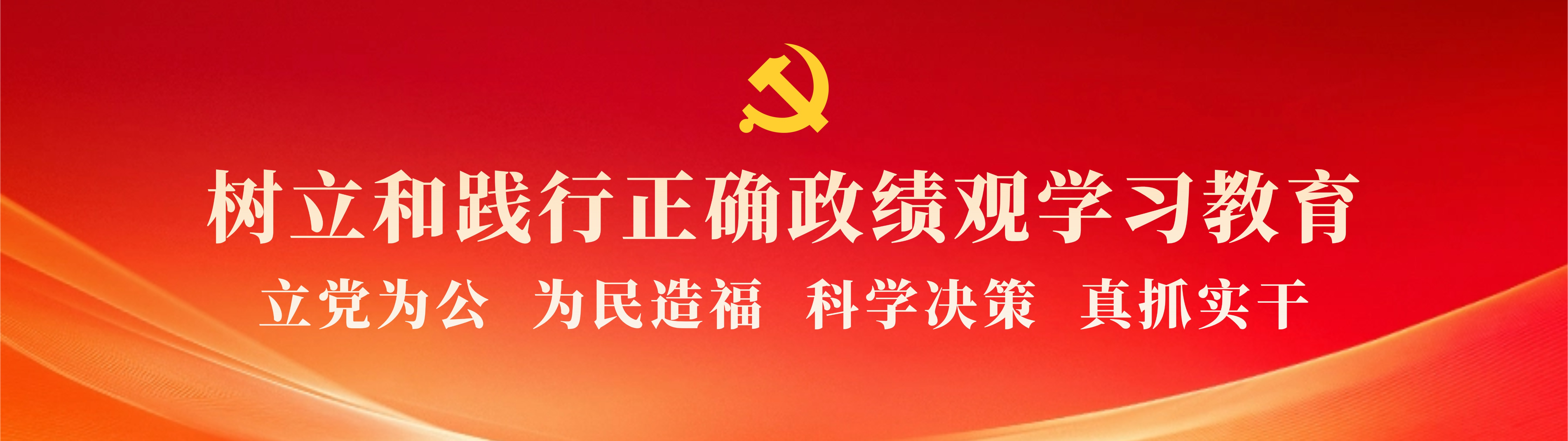 树立和践行正确政绩观学习教育